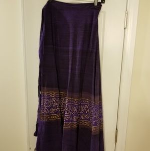 African Print Maxi Dress